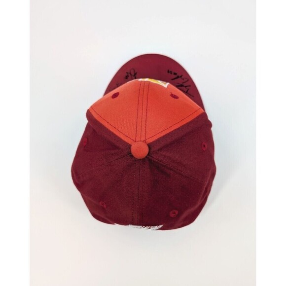 NBA Utah Jazz Hat Red Signed #33 Tyler Cavanaugh #34 Ekpe Udoh Snapback 2018-19 - Picture 9 of 14